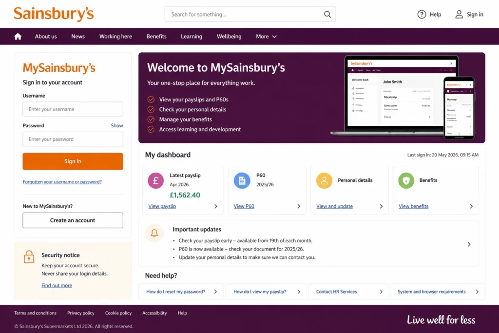 Step by Step Payslip Login Process