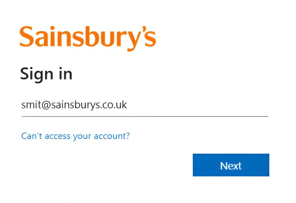 Step 2: Enter Your Credentials