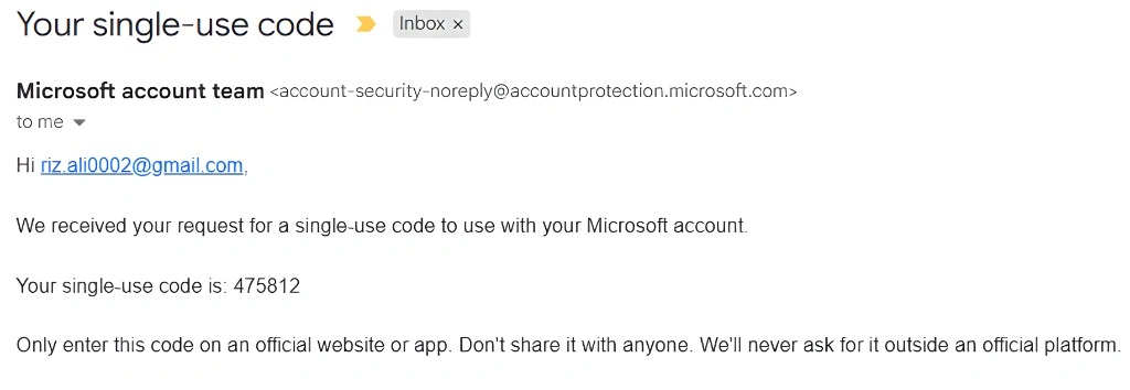 Step 3: Verify Your Identity