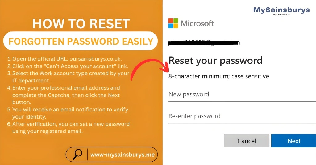 How to Reset a Forgotten Password