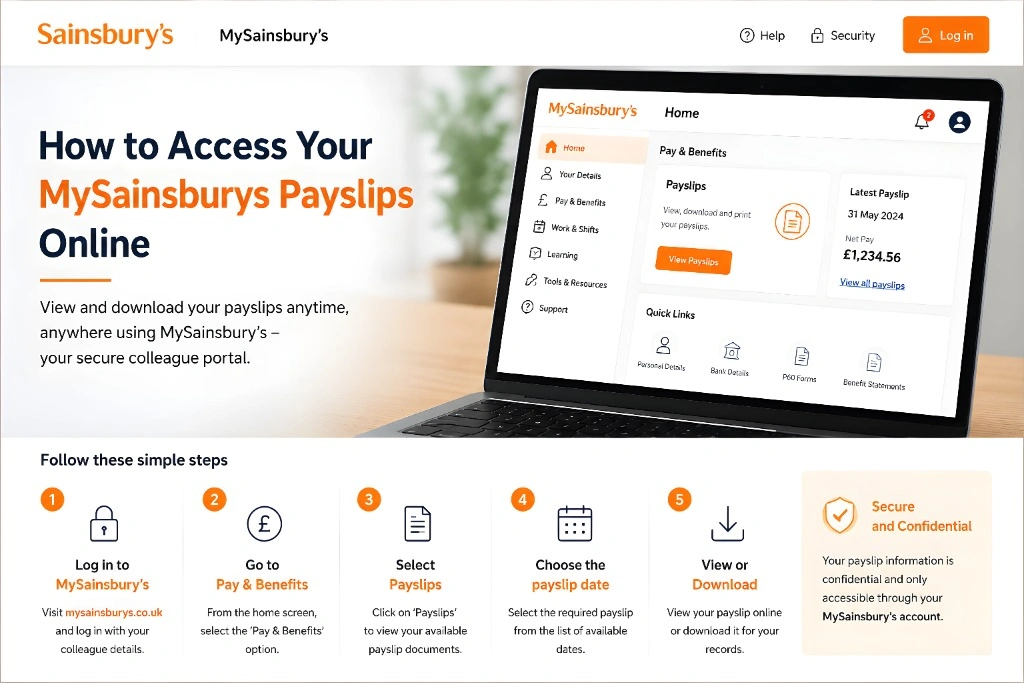 How to Access Your MySainsburys Payslips Online