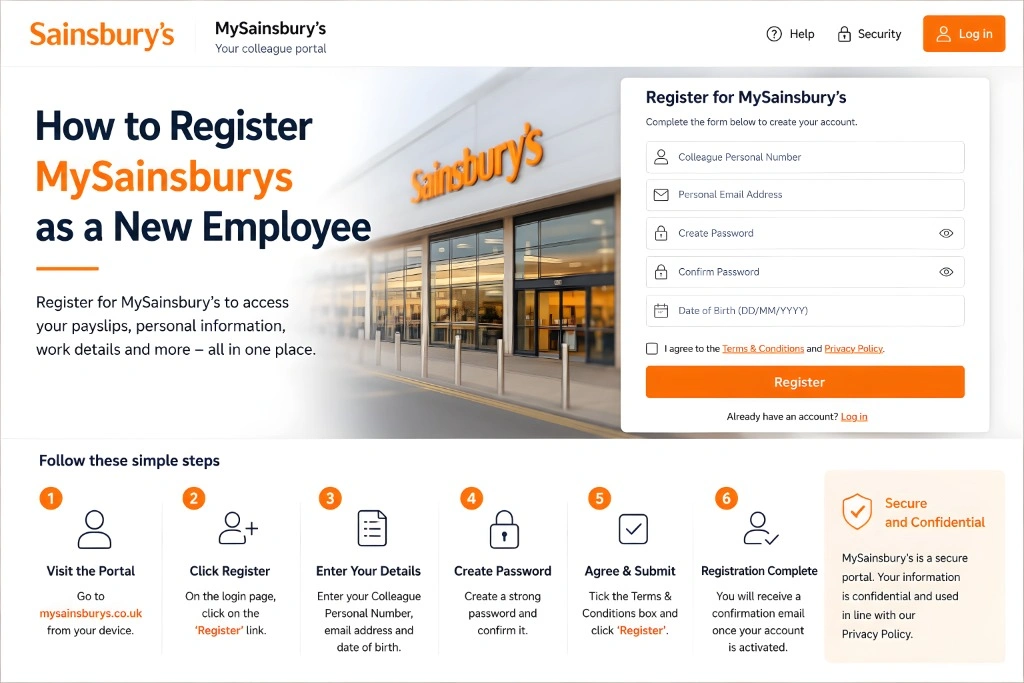 How to Register as a New Employee