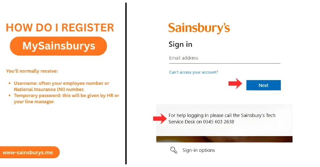 How to Register for MySainsburys
