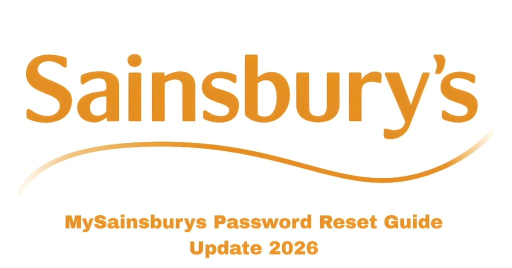 MySainsburys Password Reset Guide Update 2026